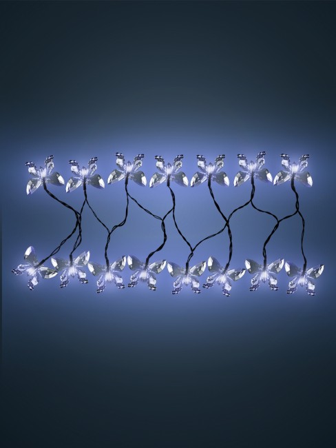 Светильник СП-251 гирлянда "Бабочки"-10, пластик, TDM