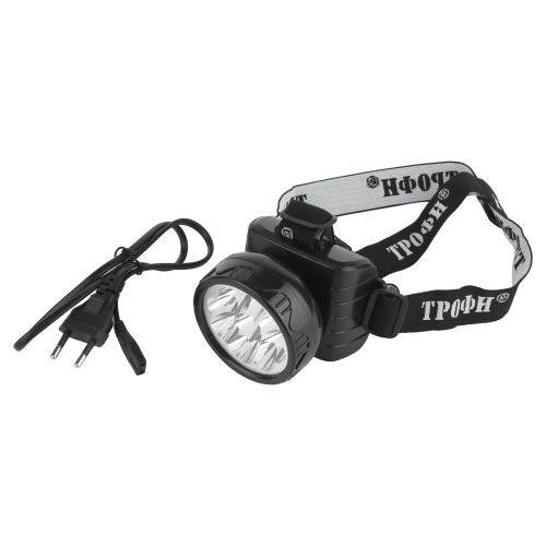 Фонарь аккумуляторный налобный TG9 9LED аккум. 4В 0.9А.ч ЗУ 220В (картон. упак.) Трофи C0045557 Фонарь аккумуляторный налобный TG9 9LED аккум. 4В 0.9А.ч ЗУ 220В (картон. упак.) Трофи C0045557