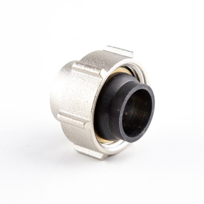 Гайка евроконус для подкл. радиатора аксиальная латунь 15х3/4 жел. RTP 34758 Гайка евроконус для подкл. радиатора аксиальная латунь 15х3/4 жел. RTP 34758