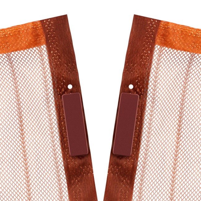 Дверная антимоскитная сетка 210х100см, с магнитами по всей длине, коричневая REXANT Дверная антимоскитная сетка 210х100см, с магнитами по всей длине, коричневая REXANT