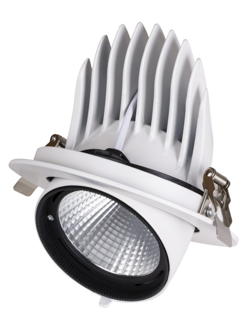 Светильник встраиваемый поворотный "Акцент-1" LED DSL-01-040-NW 40 Вт, 24°, 4000 К, 90 Ra, IP40, TDM Светильник встраиваемый поворотный "Акцент-1" LED DSL-01-040-NW 40 Вт, 24°, 4000 К, 90 Ra, IP40, TDM