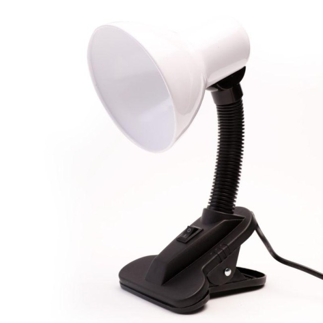 Светильник UF-320P С01 настол. прищепка 230В 60Вт E27 ЛОН бел. Ultraflash 12370 Светильник UF-320P С01 настол. прищепка 230В 60Вт E27 ЛОН бел. Ultraflash 12370