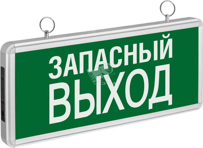 Светильник аварийный светодиодный ЗАПАСНЫЙ ВЫХОД 3вт 1.5ч постоянный LED IP20