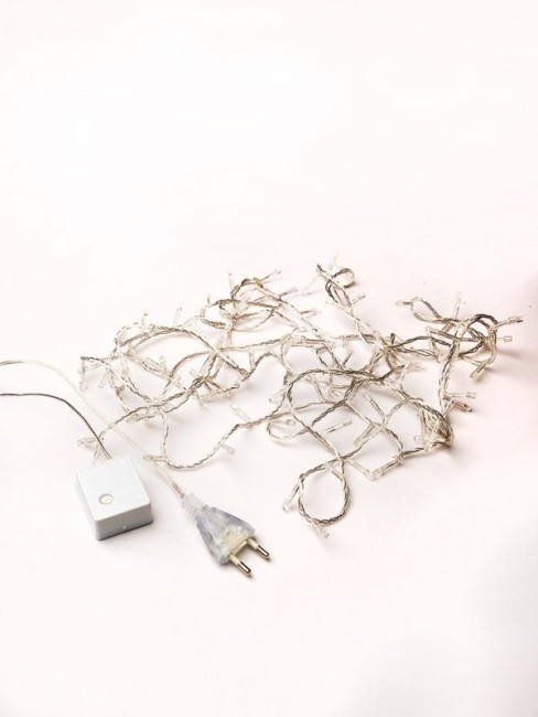 Гирлянда ILD100C-TW 100LED бел. 5м провод прозр. Shlights 4690601042750