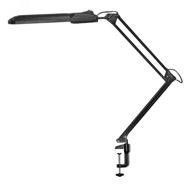 Светильник светодиодный Дельта С16 LED 8 Вт       черный на струбцине