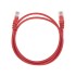 Патч-корд U/UTP, CAT 5e, RJ45-RJ45, 26AWG, LSZH, красный, 1м  REXANT