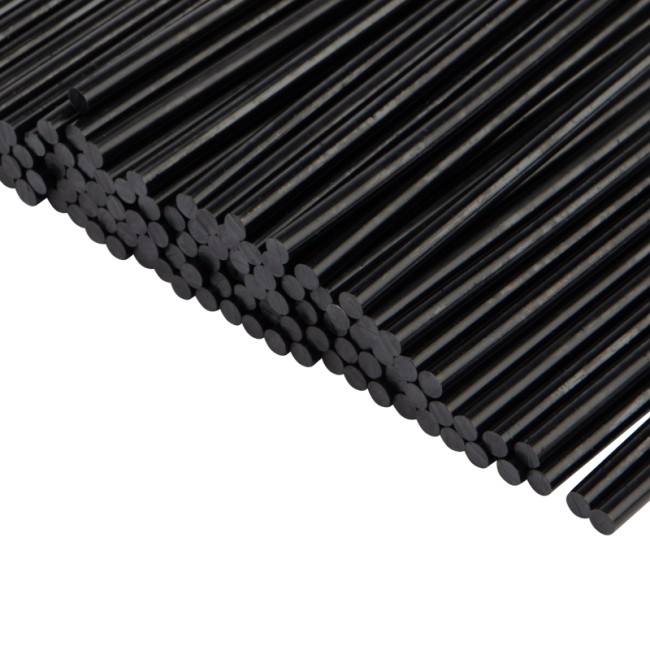 Стержни клеевые Ø7мм, 200мм, черные, 1кг (0,5кг + 0,5кг), пакет REXANT Стержни клеевые Ø7мм, 200мм, черные, 1кг (0,5кг + 0,5кг), пакет REXANT