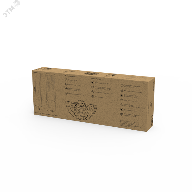 Светильник светодиодный уличный ДКУ-100 Вт 10000 Лм 5000K IP65 190-250 В КСС Д LED Avenue Gauss