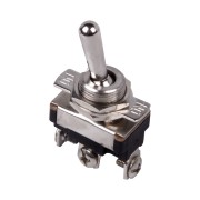 Тумблер 250V 10А (3c) ON-OFF-ON однополюсный Mini (ASW-23) REXANT Тумблер 250V 10А (3c) ON-OFF-ON однополюсный Mini (ASW-23) REXANT