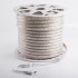 Лента светодиодная 220В, SMD5730, 38Вт/м, 120 LED/м, Теплый белый, 6,5х17мм, 100м, без установочного набора, IP67 NEON-NIGHT