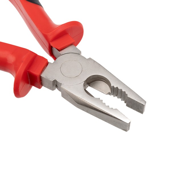 Плоскогубцы комбинированные 180мм никелированные, двухкомпонентные рукоятки REXANT Плоскогубцы комбинированные 180мм никелированные, двухкомпонентные рукоятки REXANT