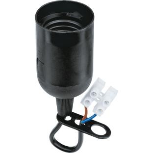 Патрон пластиковый подвесной Е27 с клеммной колодкой черн. TOKOV ELECTRIC TKE-C05-PPL/KK-27 Патрон пластиковый подвесной Е27 с клеммной колодкой черн. TOKOV ELECTRIC TKE-C05-PPL/KK-27