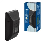 Cветильник настенный на солнечной батарее USL-F-154/PT120 NEWYORK 6 светодиодов Белый свет 1*АА Ni-Mh аккумулятор в/к IP44 TM Uniel