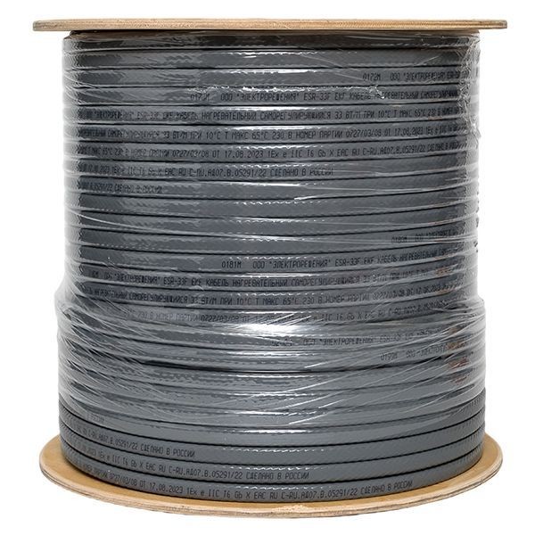 Кабель нагревательный саморег. ESR-33F 33Вт/м фторопласт EKF ESR-33F-200 Кабель нагревательный саморег. ESR-33F 33Вт/м фторопласт EKF ESR-33F-200