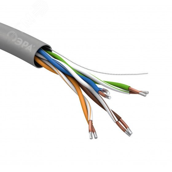 Витая пара U/UTP 4x2x24 AWG Cat5e CCA PVC 305м SIMPLE