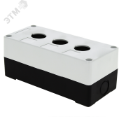 Корпус КП-103 на 3 кнопки белый