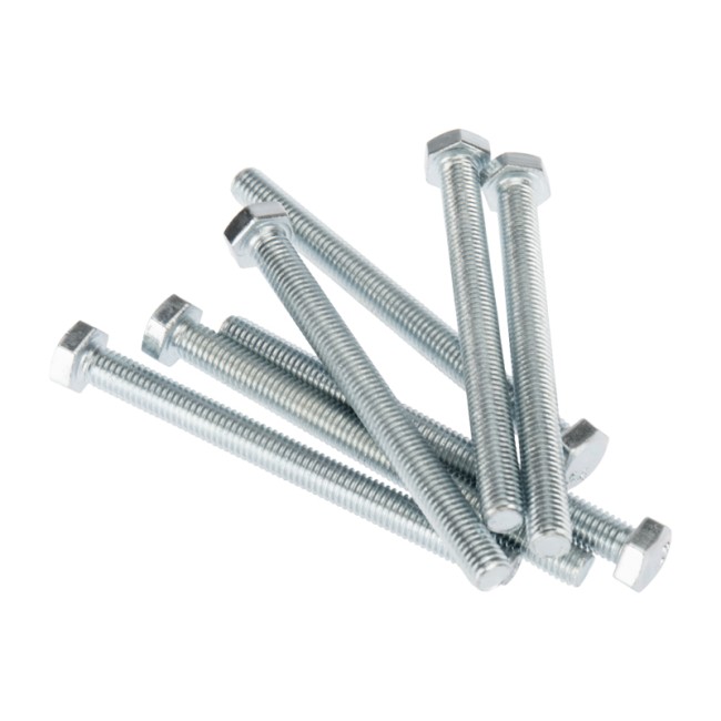 Болт шестигранный DIN 933, 8х90 короб (20 шт/уп) KRANZ