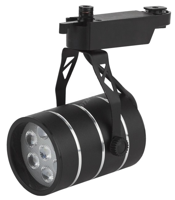 Светильник светодиодный трековый на шинопровод TR3 - 7 BK 7Вт черный SMD (30/360) ЭРА