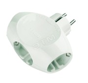 Тройник 16 А с заземлением