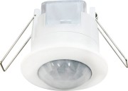 Датчик движения ИК встраиваемый 1200w 360 гр. 6м IP20 белый Датчик движения ИК встраиваемый 1200w 360 гр. 6м IP20 белый