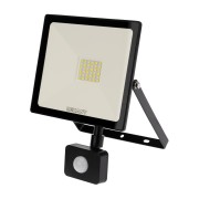 Прожектор светодиодный СДО 50Вт 4000Лм 6500К холодный свет, с микроволновым настраиваемым датчиком движения REXANT Прожектор светодиодный СДО 50Вт 4000Лм 6500К холодный свет, с микроволновым настраиваемым датчиком движения REXANT