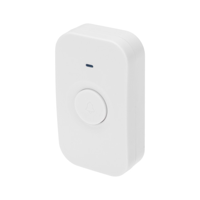 Беспроводной дверной звонок c цифровым кодированием 52 мелодии 150м IP56 (белый) REXANT