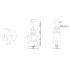 Тумблер 12V 20А (3c) ON-OFF однополюсный с красной LED подсветкой (ASW-07D) REXANT