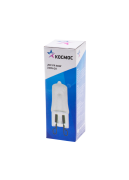 Лампа галогенная КГМ 60вт 230в JDС МТ G9 капсульная Лампа галогенная КГМ 60вт 230в JDС МТ G9 капсульная