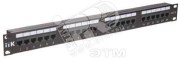 Патч-панель ITK 1 юнит категория 5Е UTP 24 порта (Dual)