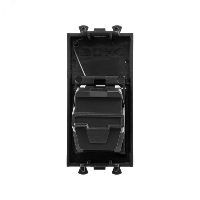 Avanti HDMI розетка ''Черный квадрат'' модульная, тип А-А, 1 модульная