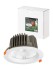 Светильник встраиваемый "Даунлайт" LED DCL-01-040 40 Вт, 4000 К, 80 Ra, IP20, прозрачный расс., TDM