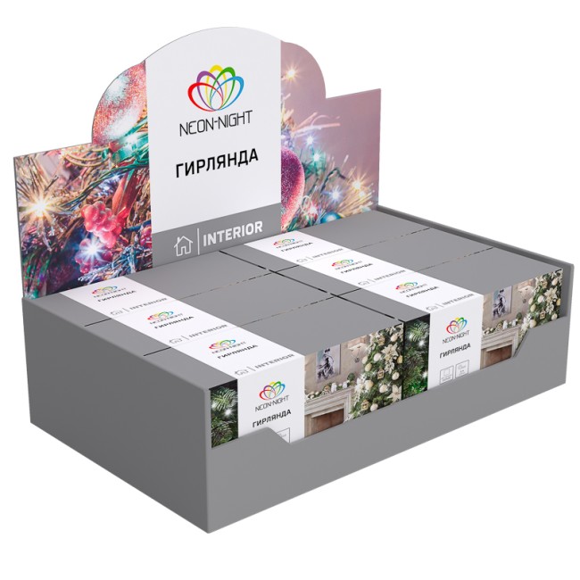 Гирлянда Твинкл-Лайт 10 м, прозрачный ПВХ, 80 LED, белое свечение NEON-NIGHT Гирлянда Твинкл-Лайт 10 м, прозрачный ПВХ, 80 LED, белое свечение NEON-NIGHT