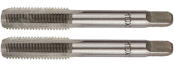 Метчики ручные, комплект 2 шт М5 х 0.8 мм