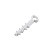 Дюбель-хомут нейлоновый 5-8мм, прямоугольный, белый (100 шт/уп) REXANT Дюбель-хомут нейлоновый 5-8мм, прямоугольный, белый (100 шт/уп) REXANT
