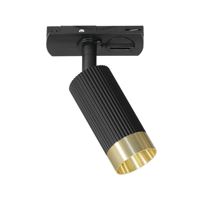 Трековый светильник WOLTA WTL-MR11/16BG под лампу MR11 с цоколем GU10 Черный / золотой SHELL Трековый светильник WOLTA WTL-MR11/16BG под лампу MR11 с цоколем GU10 Черный / золотой SHELL