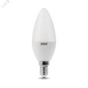 Лампа светодиодная LED 8 Вт 540 Лм 4100К белая Е14 Свеча Elementary Gauss