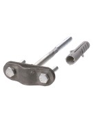 Крепление молниеприемника к стене с дюбелем длина 200 мм, Ø16-20 мм, гор.цинк. TDM Крепление молниеприемника к стене с дюбелем длина 200 мм, Ø16-20 мм, гор.цинк. TDM