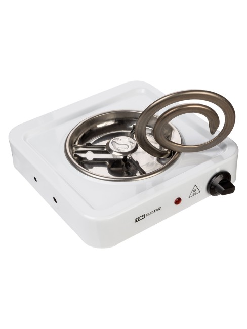 Электроплитка одноконф. ЭПС1-ОТ, 230 В, 1 кВт, откидной нагр. элемент, спираль, белая, TDM Электроплитка одноконф. ЭПС1-ОТ, 230 В, 1 кВт, откидной нагр. элемент, спираль, белая, TDM