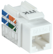 Модуль Keystone Jack кат. 5E UTP 110 IDC 90 град.