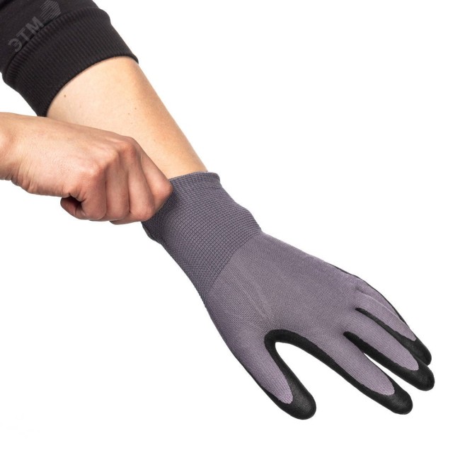 Перчатки с полиуретановым покрытием утепленные С-44L Перчатки с полиуретановым покрытием утепленные С-44L