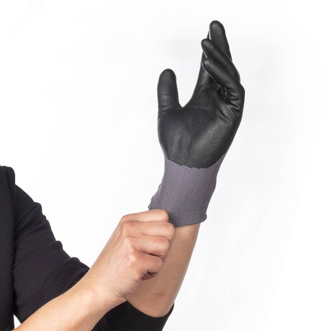 Перчатки с полиуретановым покрытием утепленные С-44L Перчатки с полиуретановым покрытием утепленные С-44L