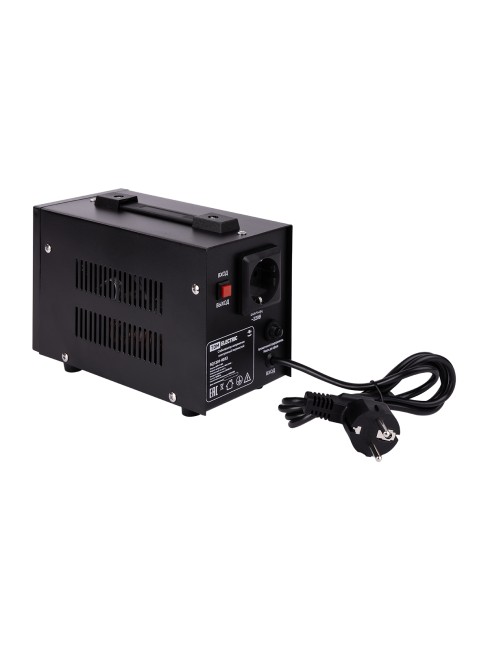 Стабилизатор напряжения БСР1-1,0 кВА электронный переносной TDM Стабилизатор напряжения БСР1-1,0 кВА электронный переносной TDM