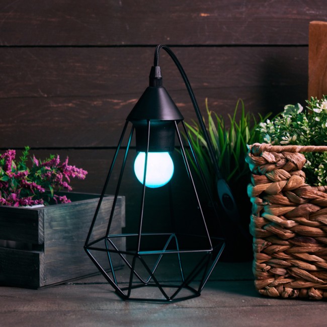 Лампа накаливания e27 10 Вт синяя колба Лампа накаливания e27 10 Вт синяя колба