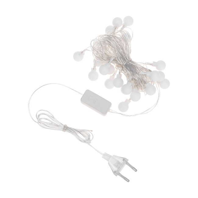 Гирлянда светодиодная Шарики 5м, 20LED, IP20, прозрачный провод, свечение мульти (RG/RB), мигание, 230В NEON-NIGHT Гирлянда светодиодная Шарики 5м, 20LED, IP20, прозрачный провод, свечение мульти (RG/RB), мигание, 230В NEON-NIGHT