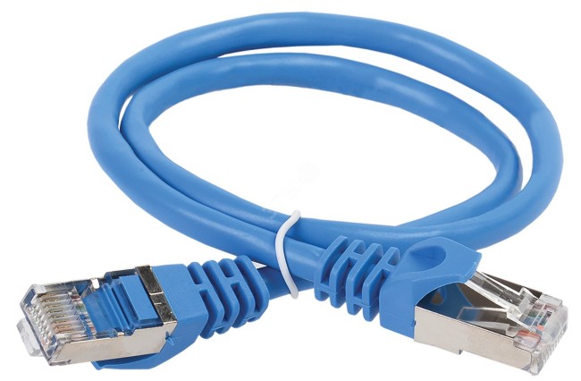 Шнур коммутационный кат. 6 FTP PVC 10м синий