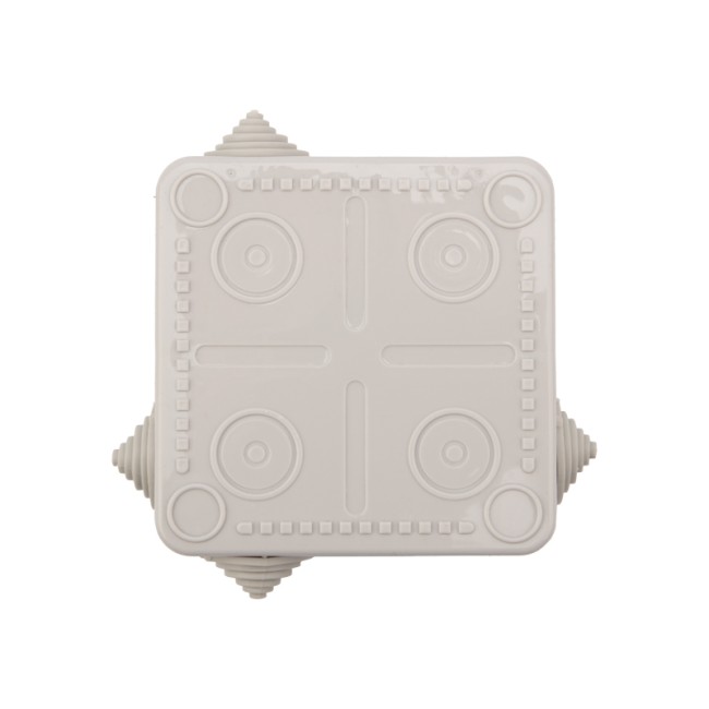 Коробка распределительная наружного монтажа с откидной крышкой 100х100х50 мм, IP54 REXANT 