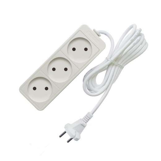 Удлинитель 3х3м без заземл. 10А IP20 2.2кВт ПВС Союз 481S-1303 Удлинитель 3х3м без заземл. 10А IP20 2.2кВт ПВС Союз 481S-1303