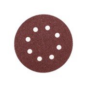 Диск абразивный на ворсовой основе на липучке перфорир. P40 125мм (уп.10шт) Kranz KR-91-1164