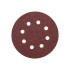 Диск абразивный на ворсовой основе на липучке перфорир. P40 125мм (уп.10шт) Kranz KR-91-1164