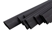 Трубка термоусаживаемая СТТК (2:1) двустенная клеевая 19,1/9,55мм, черная, упаковка 10 шт. по 1м REXANT Трубка термоусаживаемая СТТК (2:1) двустенная клеевая 19,1/9,55мм, черная, упаковка 10 шт. по 1м REXANT